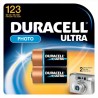 Baterija Duracell CR123 3V Lithium (2 kosa)