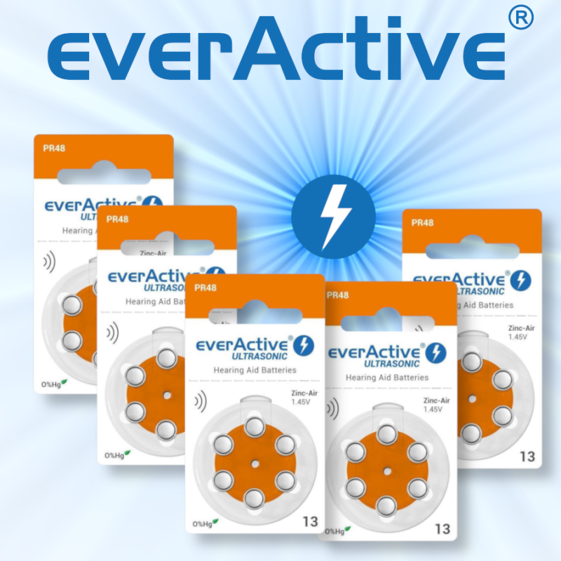 Baterija Everactive 13 za slušni aparat