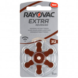 Baterija RAYOVAC 312 1,45V za slušni aparat