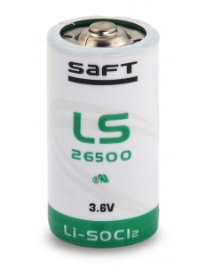 Battery-SAFT-LS26500/STD-C-3,-6V-LiSOCl2-C