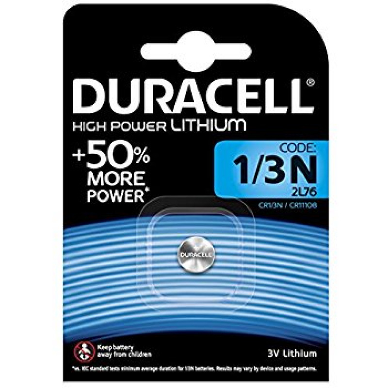 Baterija Duracell 1/3 N 3V Lithium