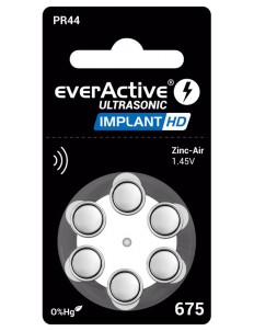 Baterija EverActive 675 IMPLANT 1,45V HD