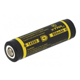 Baterija akumulator 14500 XTAR-AA-LR6 Li-ion polnilna z zaščito