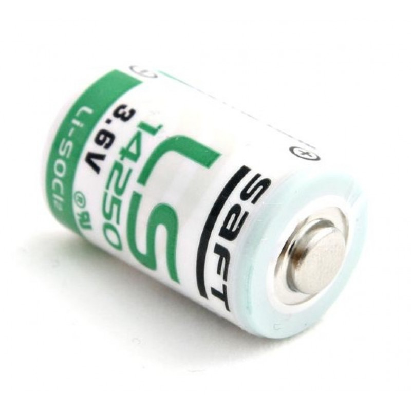Baterija 14250 SAFT 1/2 AA 3.6V LithiumLiSOCl2 size 1/2 AA