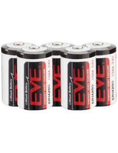 Baterija 14250/LS14250 EVE 1/2 AA 3.6V LiSOCl2 size 1/2 AA