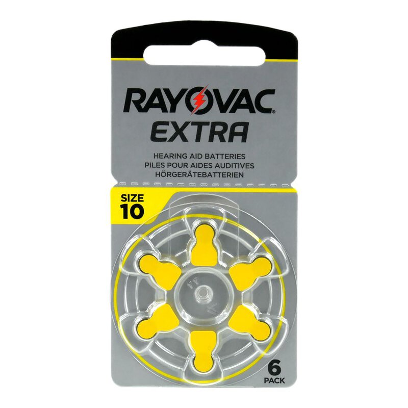 Baterija RAYOVAC 10 ( 8 kosov ) 1,4V za slušni aparat