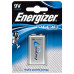 Baterija ENERGIZER ULTIMATE LITHIUM 9V litijeva LA522/9V 6F22