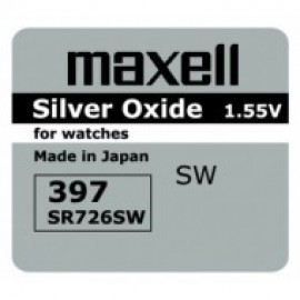 Baterija Maxell 397-SR726SW za ročno uro